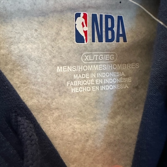 NWT! NBA men’s Hoodie Size XL - Picture 7 of 9